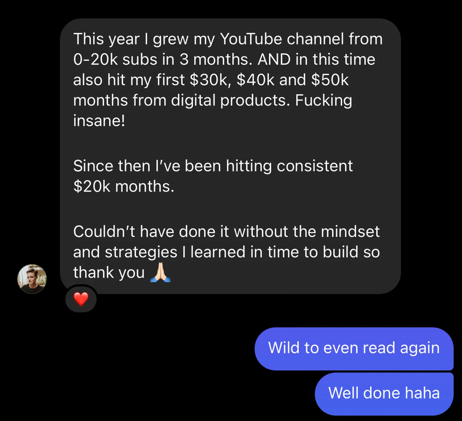 Time to Build student win