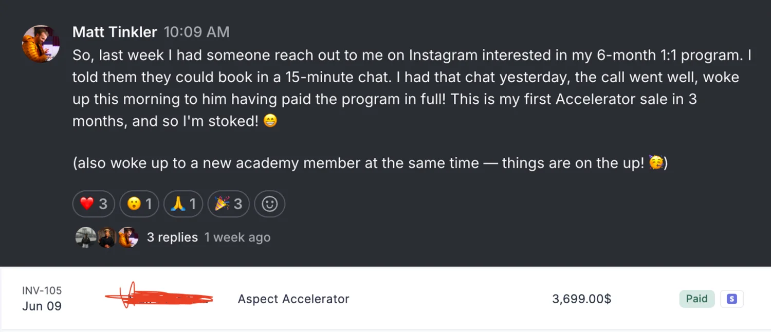 Time to Build student win